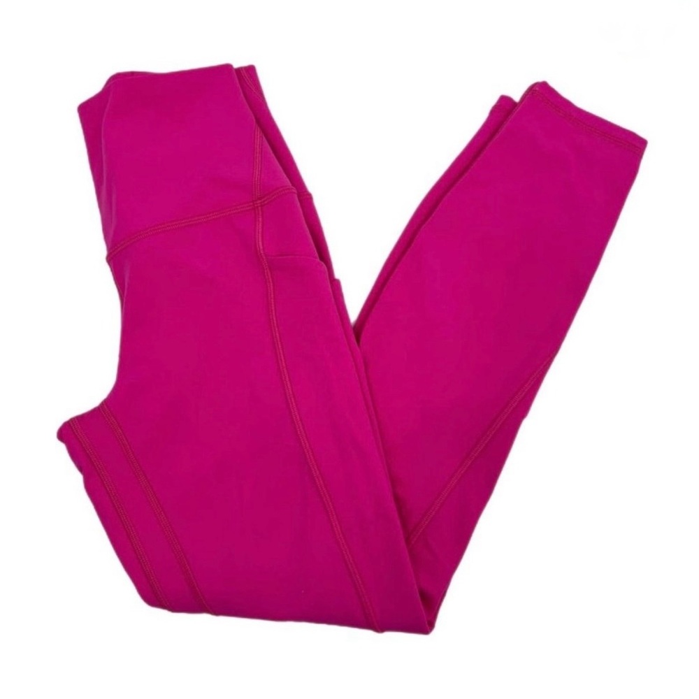 lululemon athletica Pink Hi-Rise Leggings | Pockets Feature